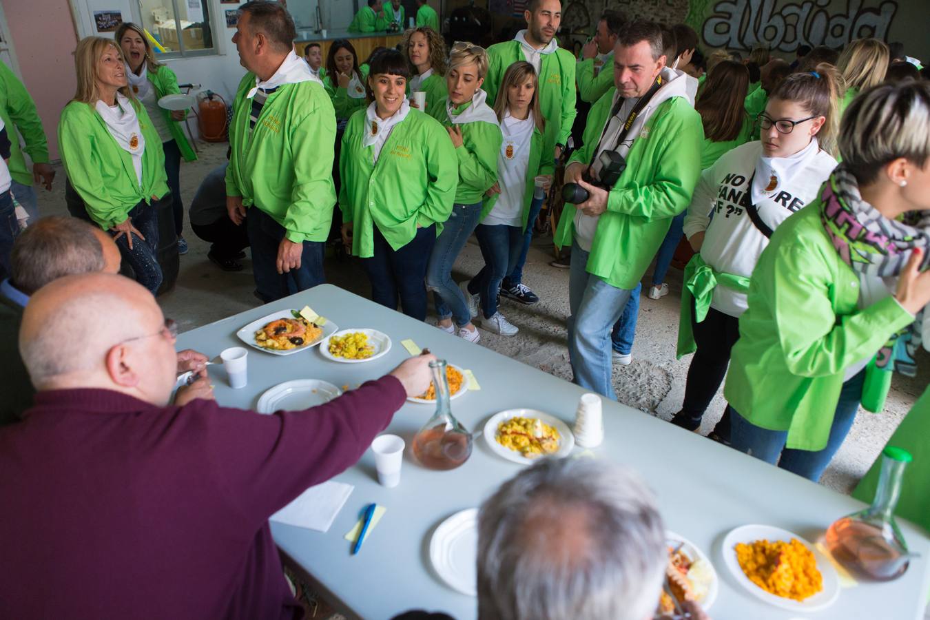 Concurso de paellas en las fiestas de Albedla