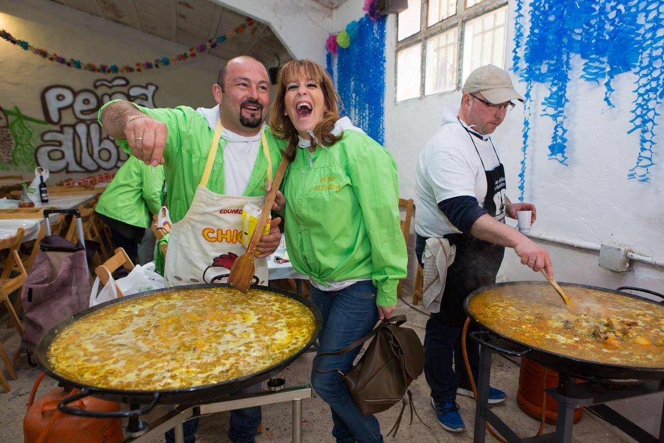 Concurso de paellas en las fiestas de Albedla