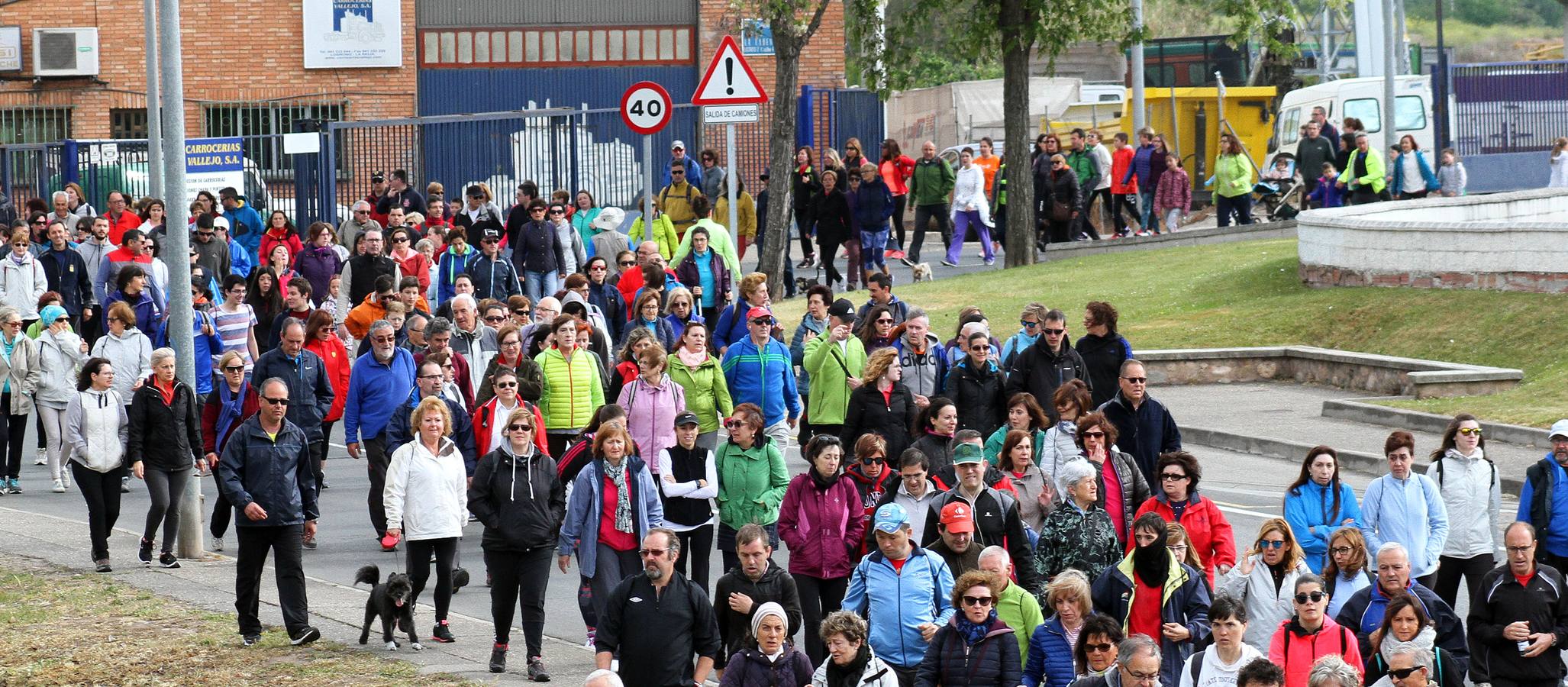 Paseo saludable en Logroño y Villamediana