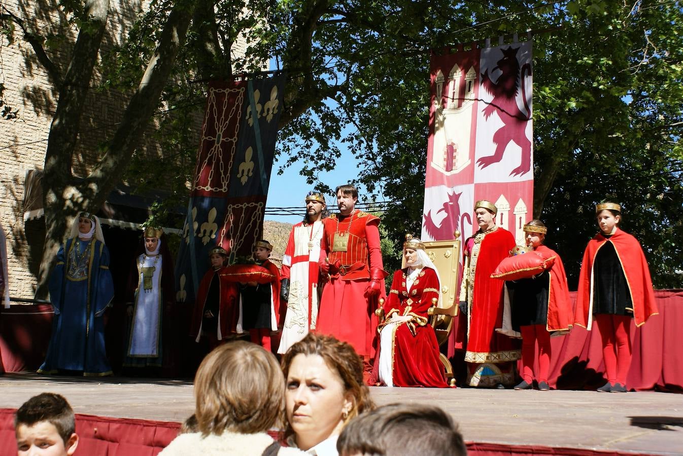 Aclamación de Fernando III en Nájera