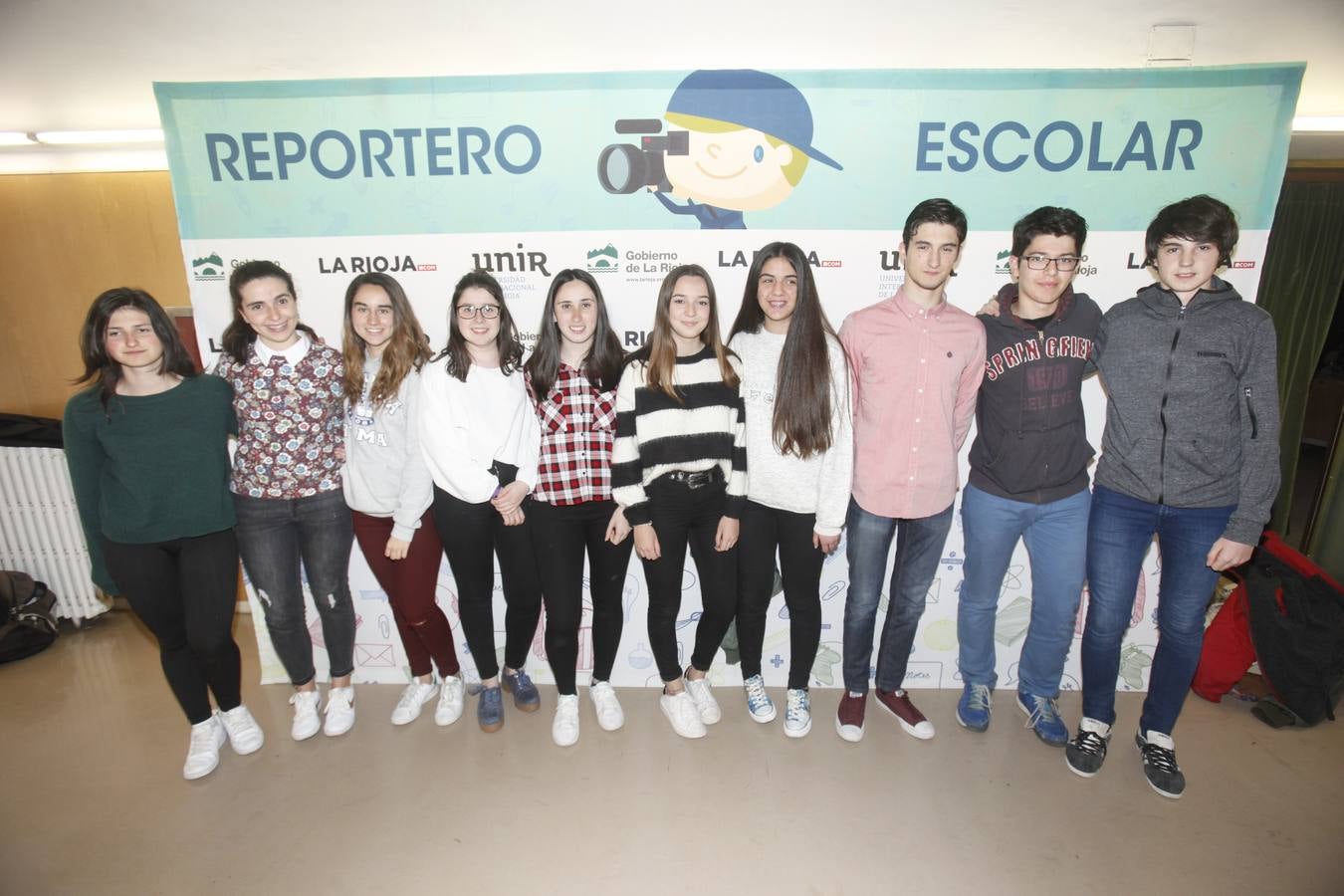 El photocall de Reportero Escolar