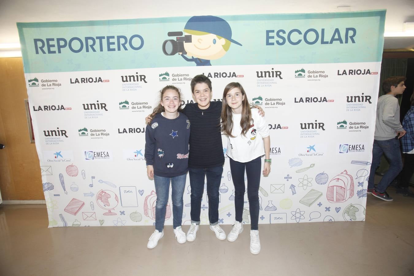 El photocall de Reportero Escolar