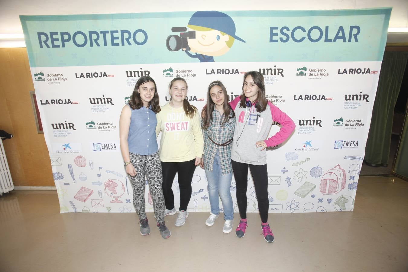 El photocall de Reportero Escolar