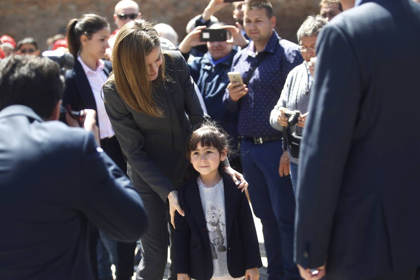 La Reina Letizia inaugura la duodécima edición del Seminario Internacional de Lengua y Periodismo, organizado por la Fundación San Millán