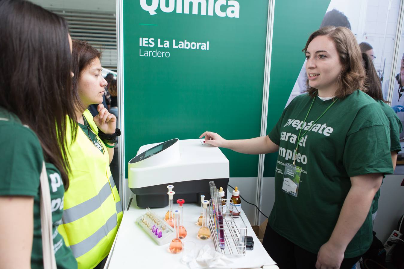 Feria de Formación Profesional Prepárate para el empleo, que se celebra en el Riojaforum