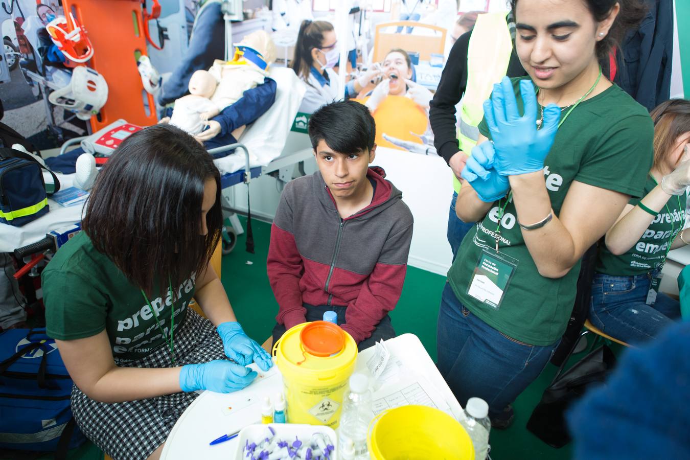 Feria de Formación Profesional Prepárate para el empleo, que se celebra en el Riojaforum