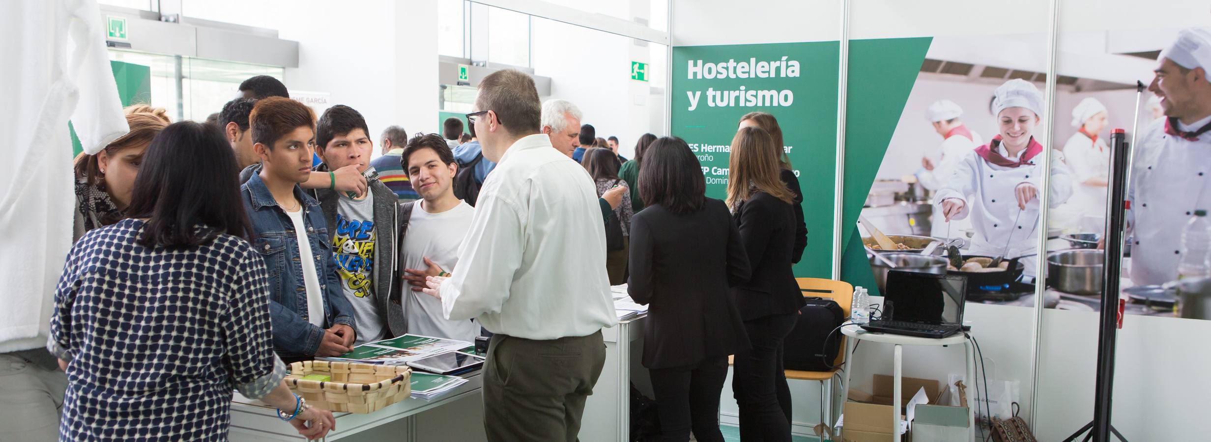 Feria de Formación Profesional Prepárate para el empleo, que se celebra en el Riojaforum