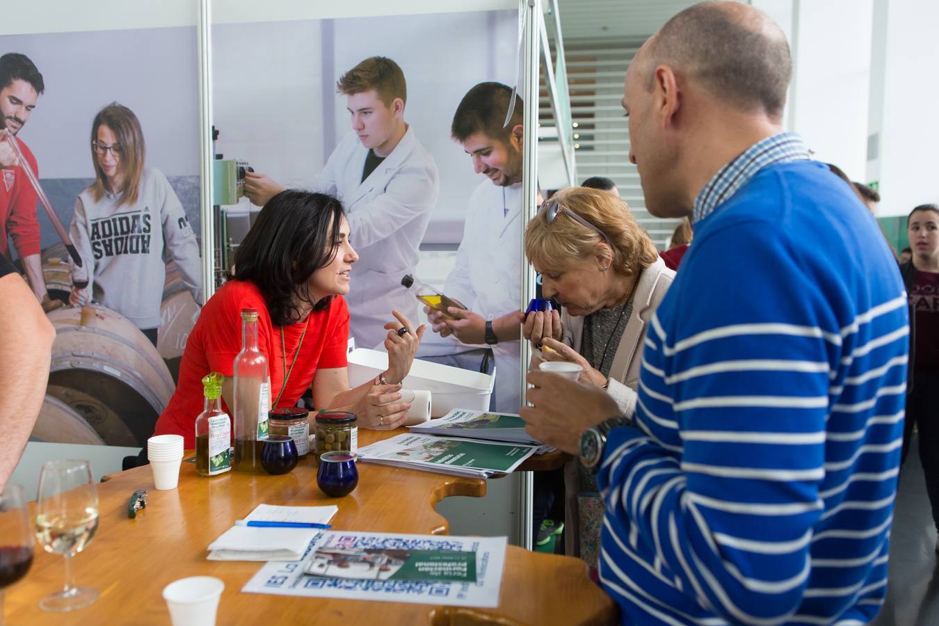 Segunda jornada de la Feria de Formación Profesional en Riojafórum