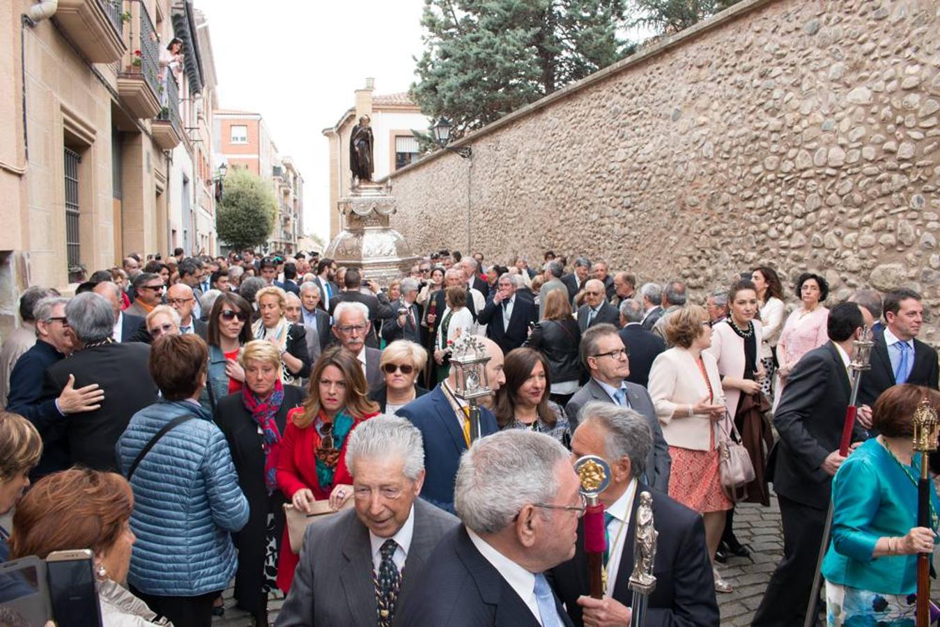 Santo Domingo celebra el almuerzo y la procesión del Santo