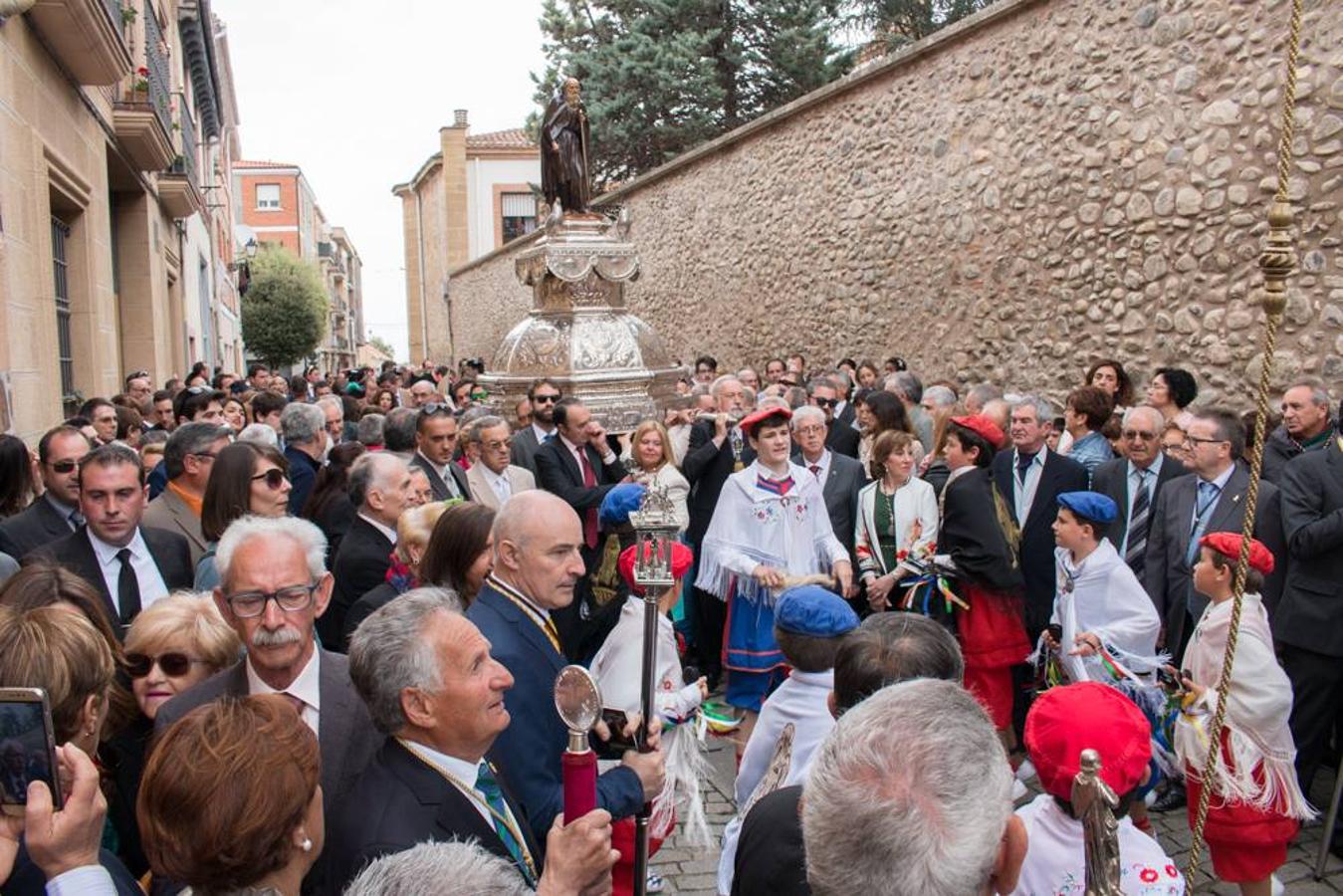 Santo Domingo celebra el almuerzo y la procesión del Santo