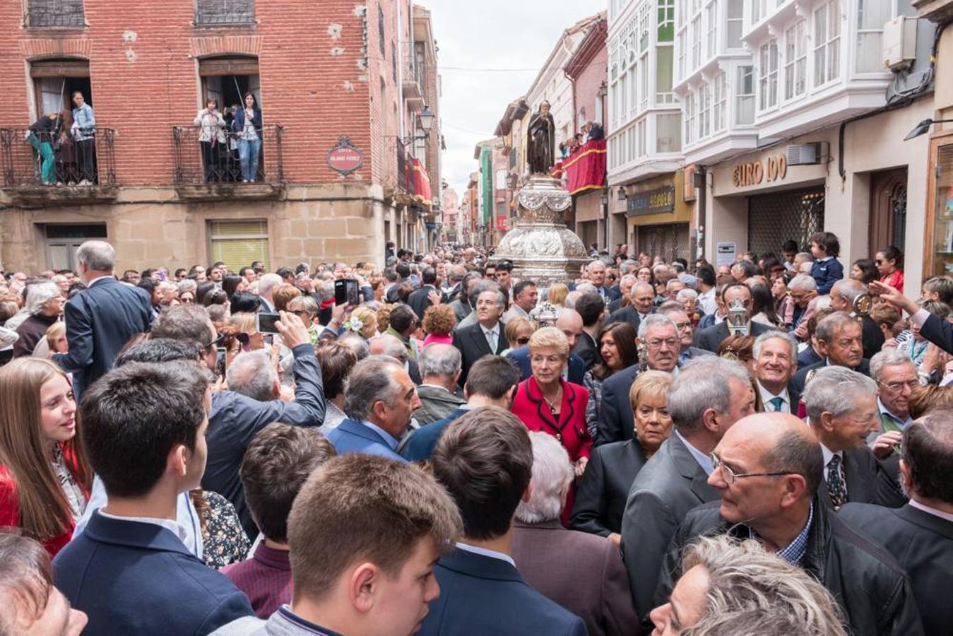 Santo Domingo celebra el almuerzo y la procesión del Santo