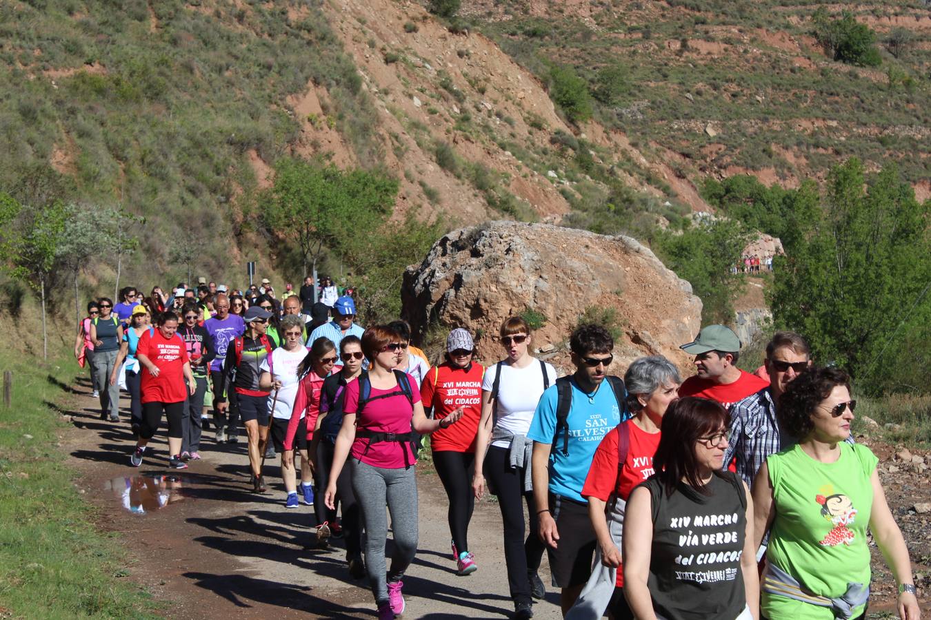 Marcha por la Via Verde en Calahorra