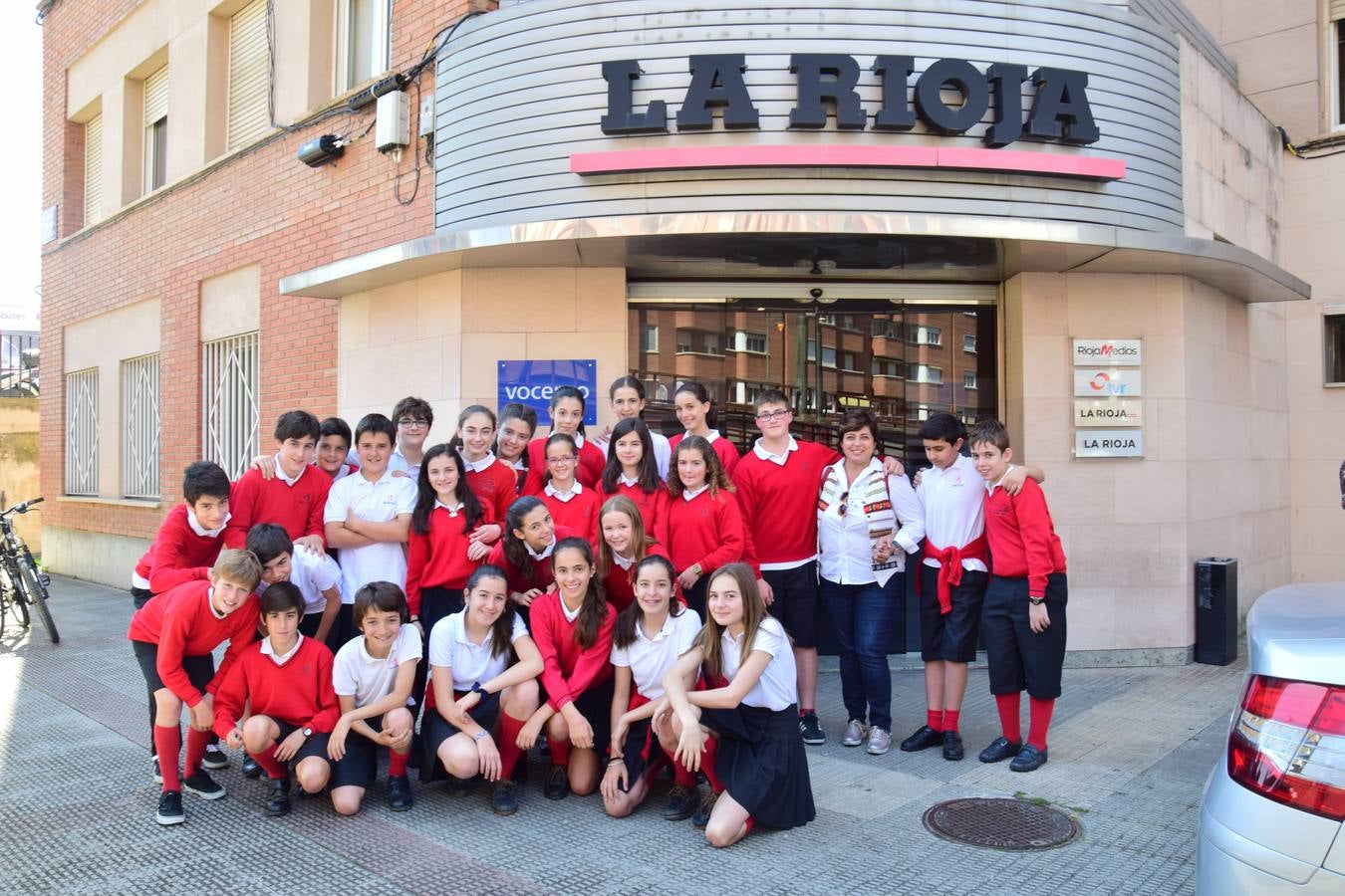 Visita de 1º B de la ESO del Colegio Maristas de Logroño