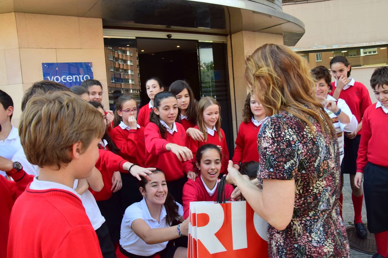 Visita de 1º B de la ESO del Colegio Maristas de Logroño