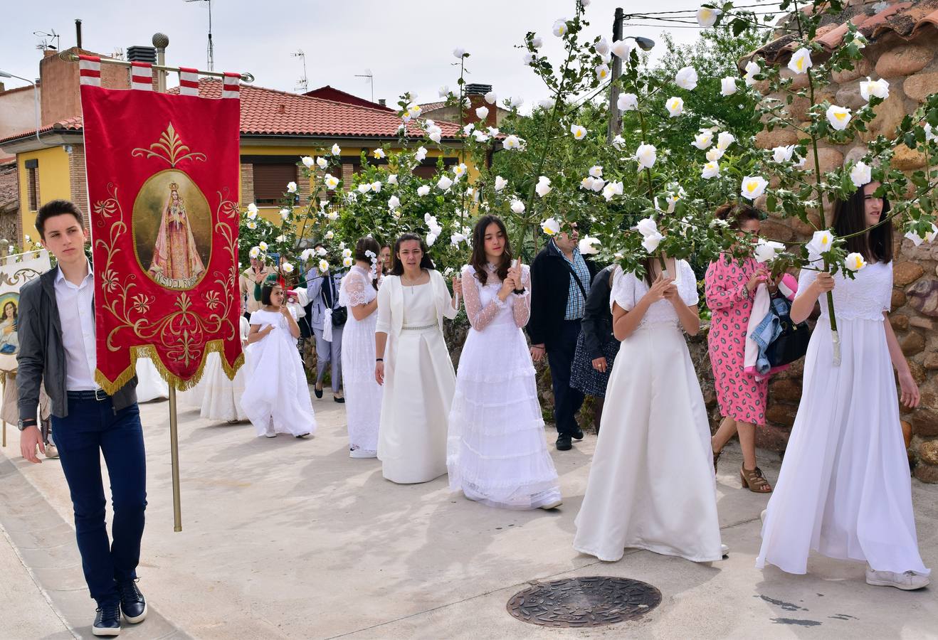 Procesión de las doncellas en Sorzano