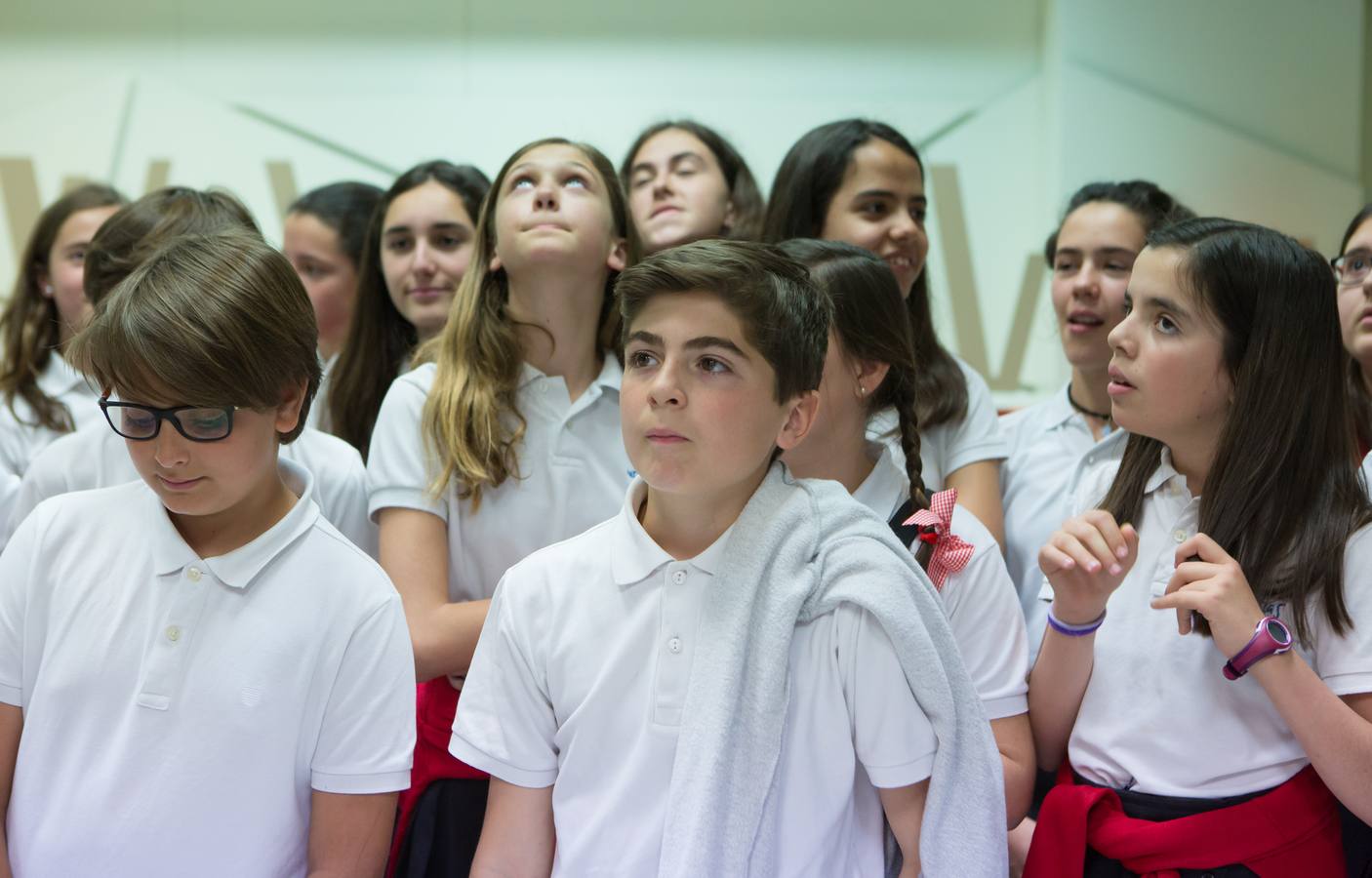 Los alumnos de 1º C de la ESO del colegio logroñés Maristas visitan la multimedia de Diario LA RIOJA