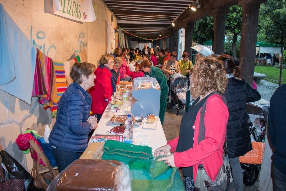 Mercado solidario en Santo Domingo