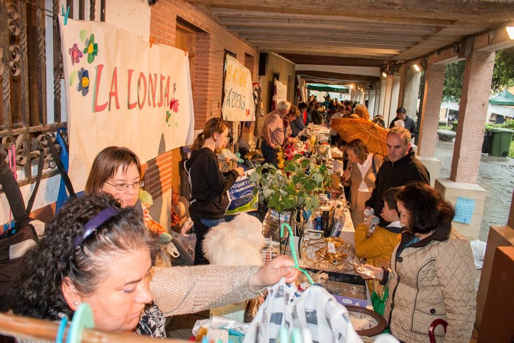 Mercado solidario en Santo Domingo