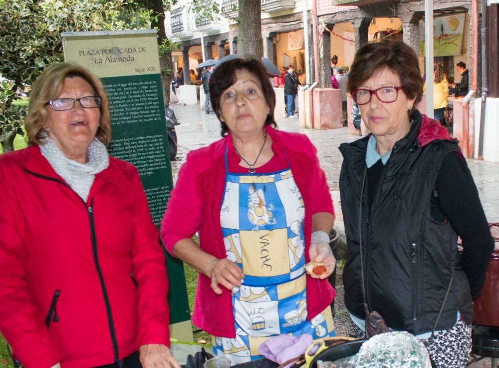 Mercado solidario en Santo Domingo