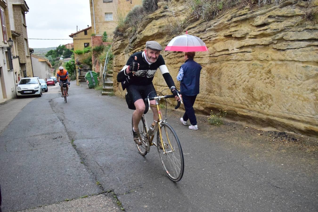 Jornada de ciclismo clásico en la Eroica Hispania (I)