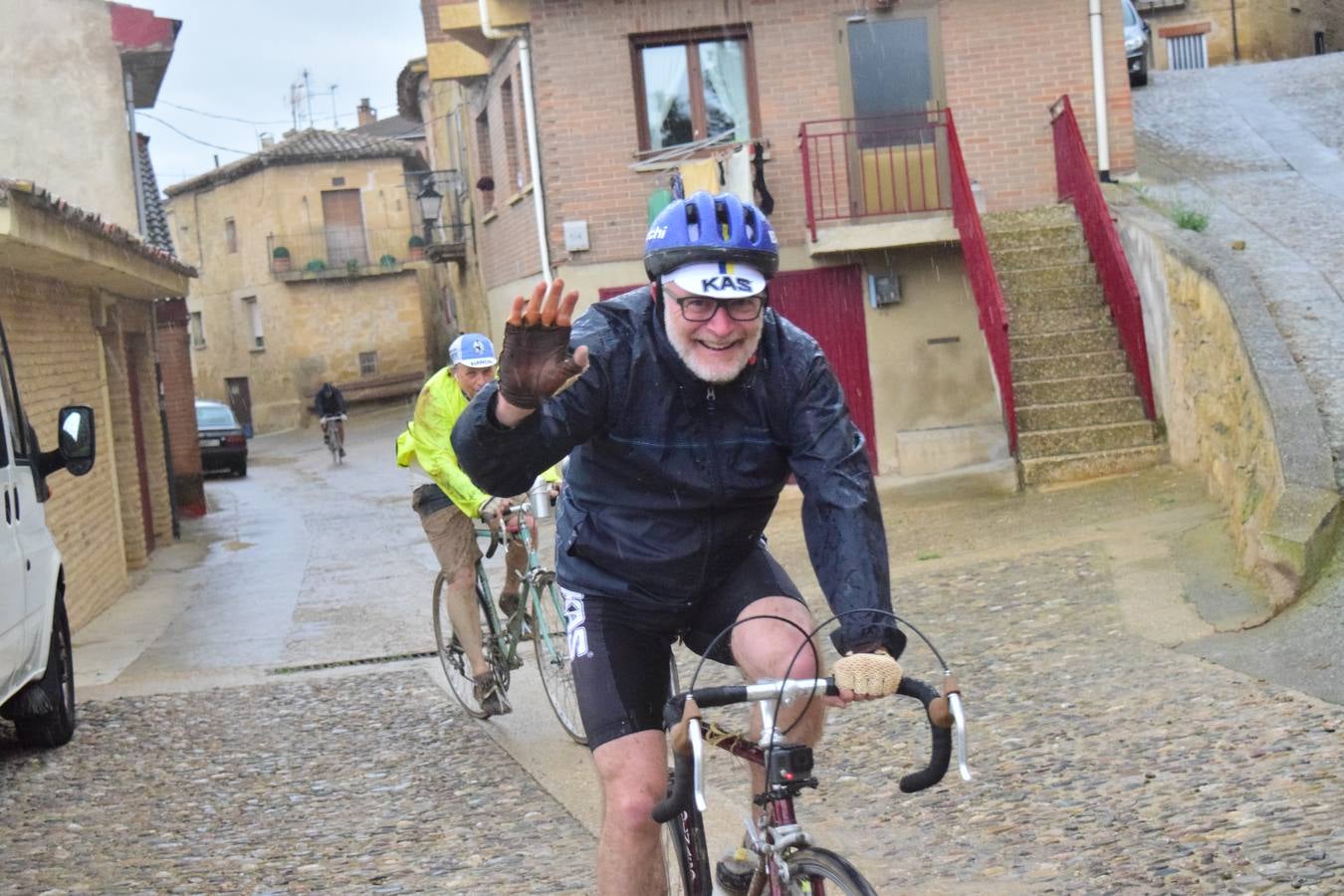 Jornada de ciclismo clásico en la Eroica Hispania (I)