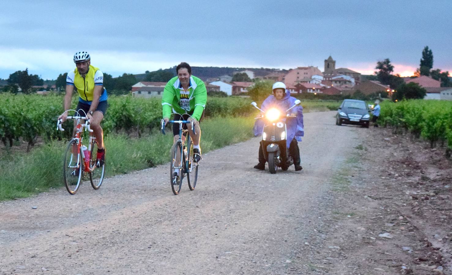 Jornada de ciclismo clásico en la Eroica Hispania (II)