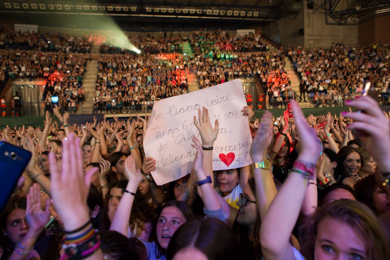 Melendi entusiasma a sus fans