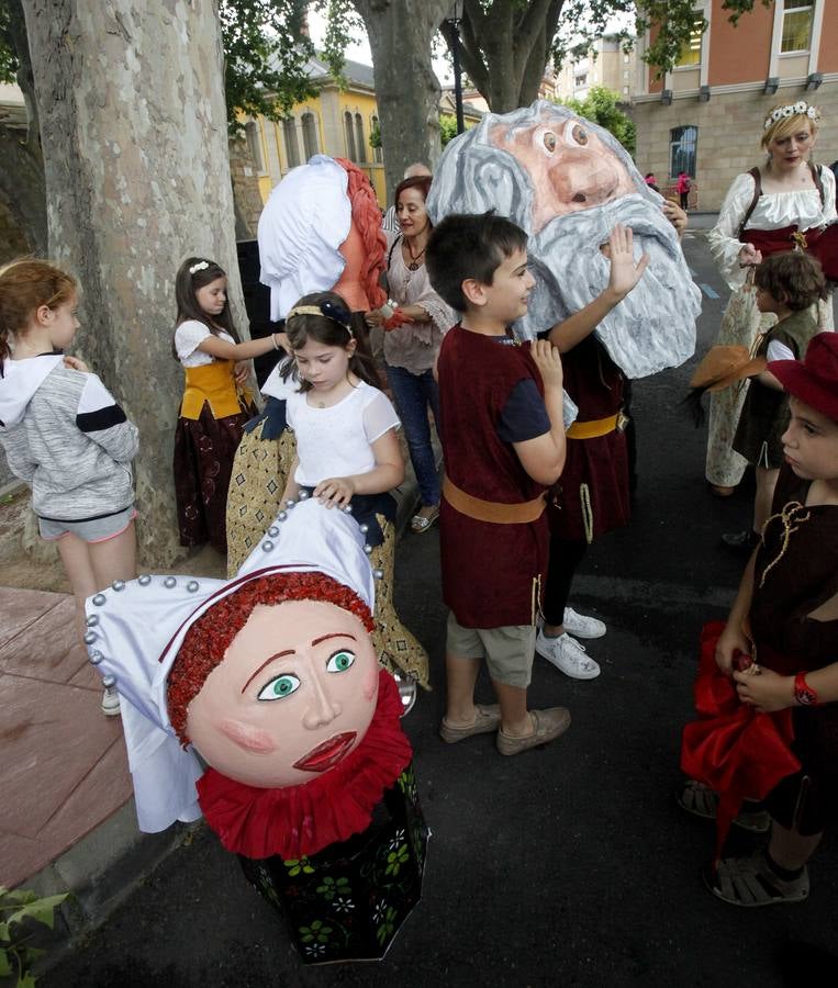 Los niños de las ludotecas municipales ofrecen el pregón de San Bernabé