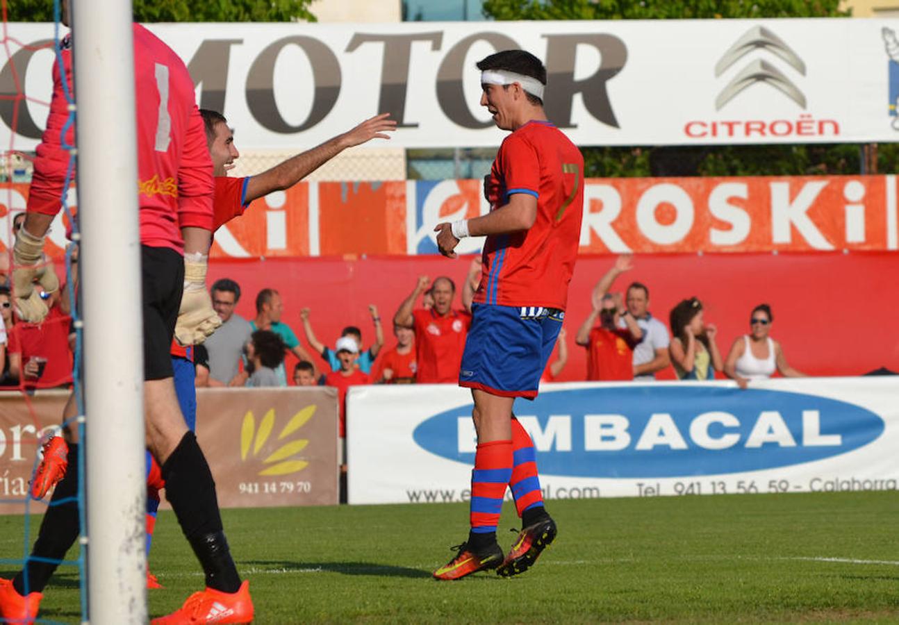 Calahorra vibró con su equipo