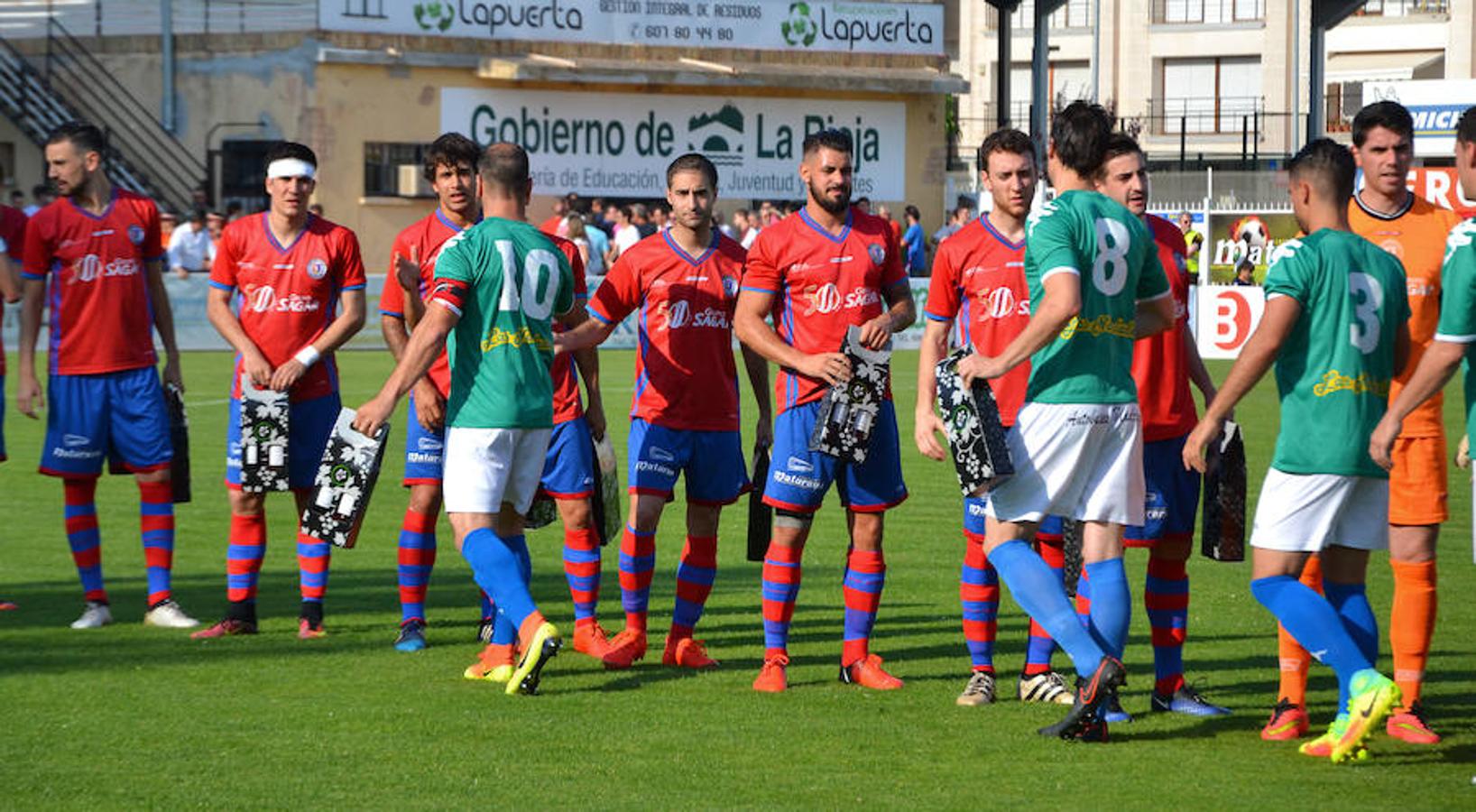 Calahorra vibró con su equipo