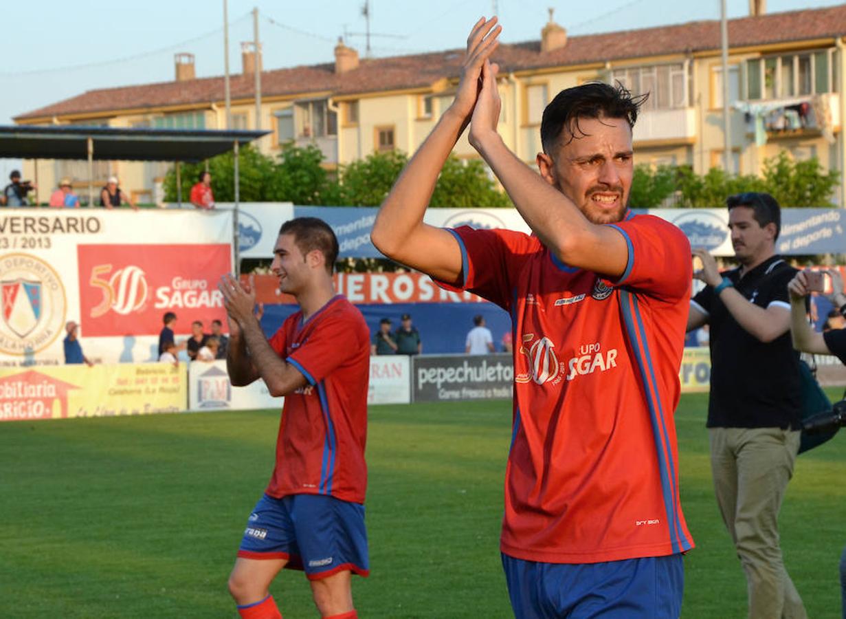 Calahorra vibró con su equipo