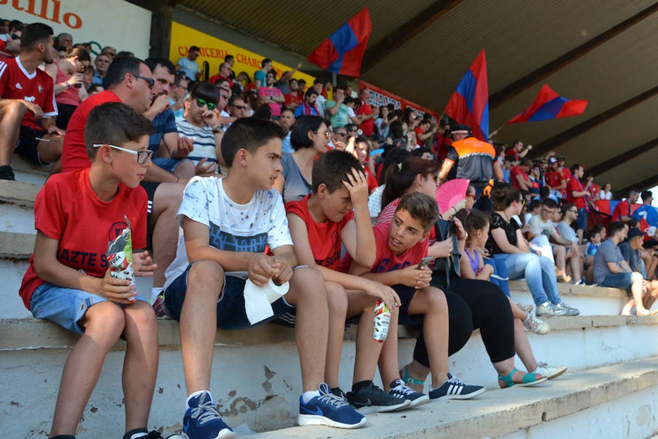 Calahorra vibró con su equipo