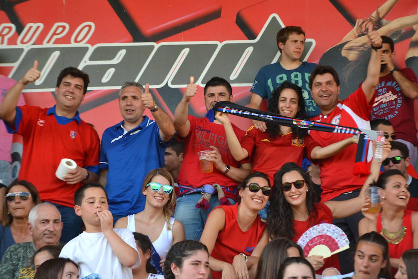 Calahorra vibró con su equipo