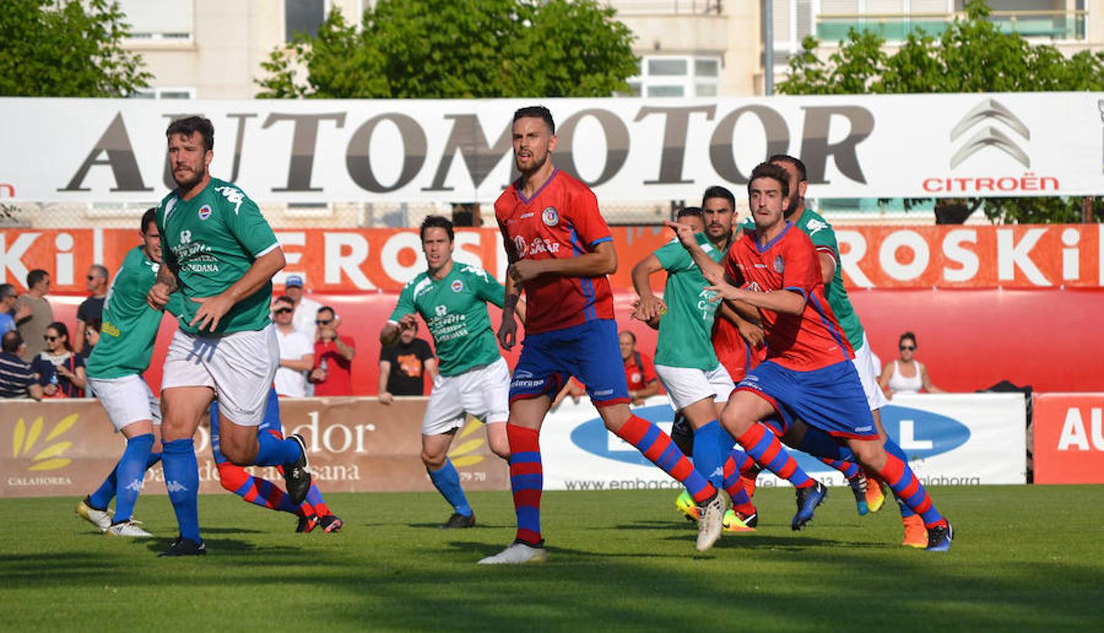 Calahorra vibró con su equipo