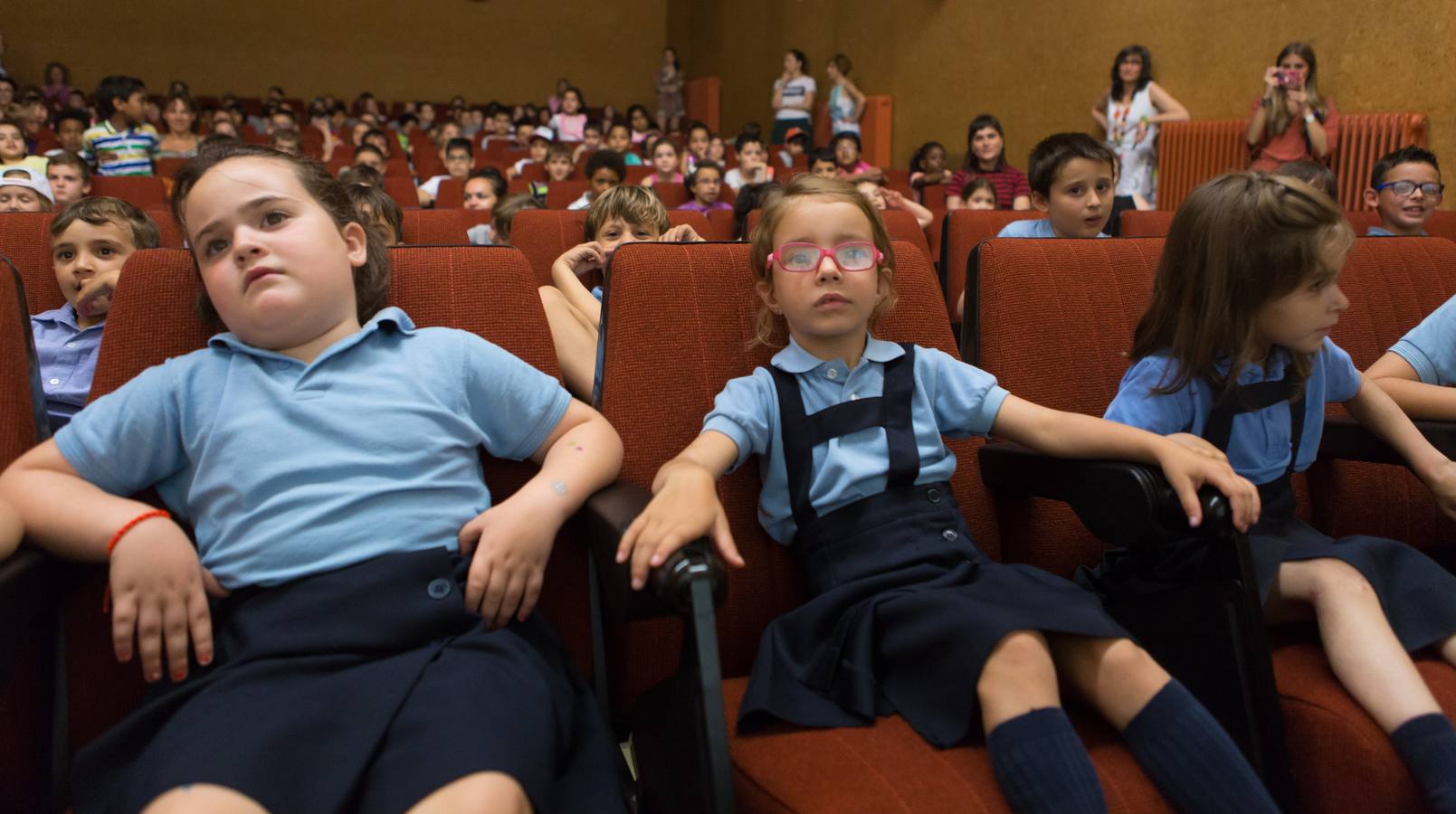 Doscientos alumnos de Infantil disfrutan en la Universidad de La Rioja de la actividad conmemorativa del centenario de Gloria Fuertes