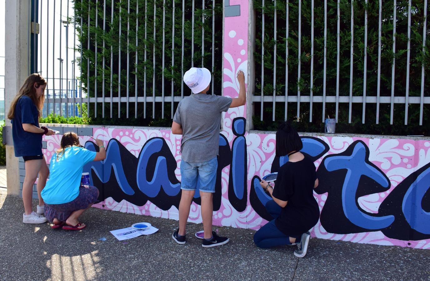 Salida de la carrera del Maristas en Logroño