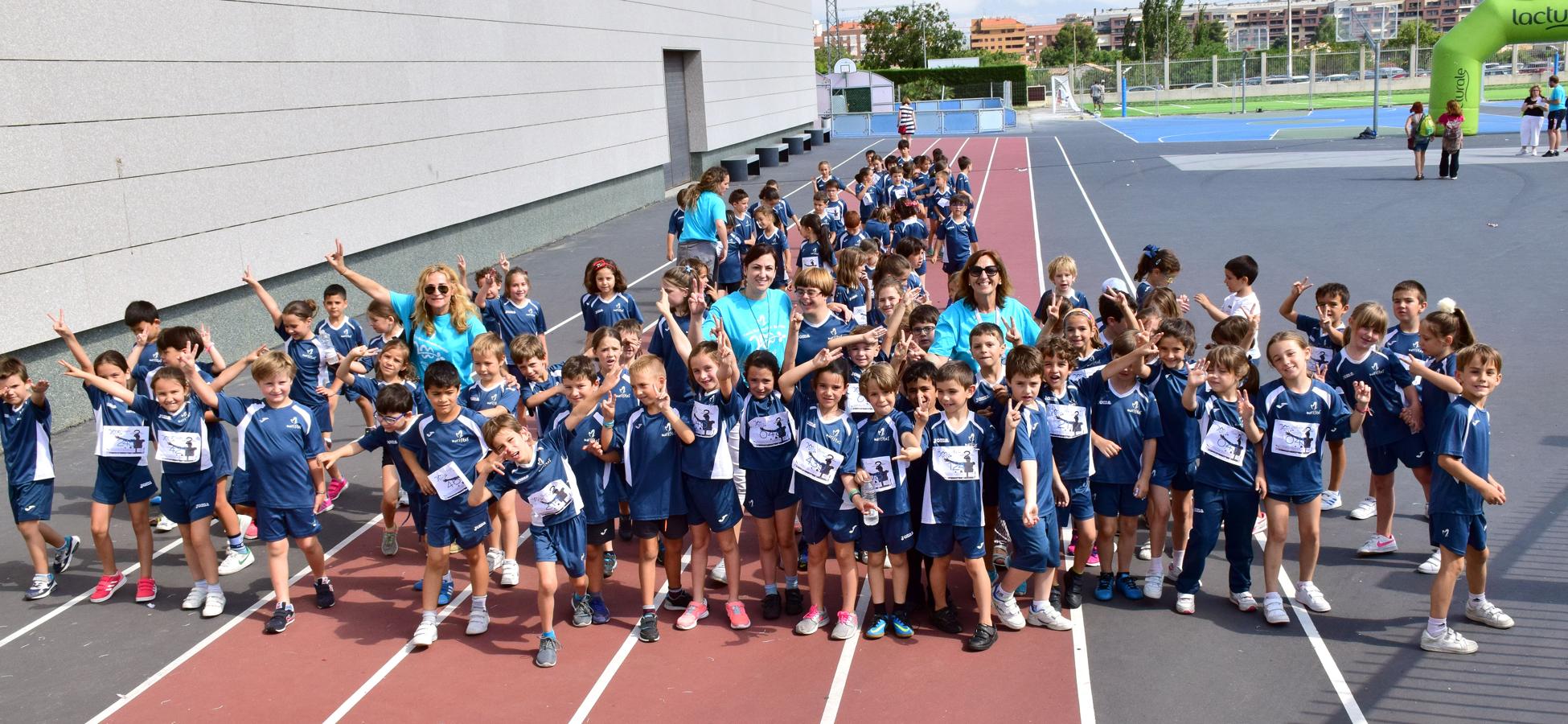 Salida de la carrera del Maristas en Logroño