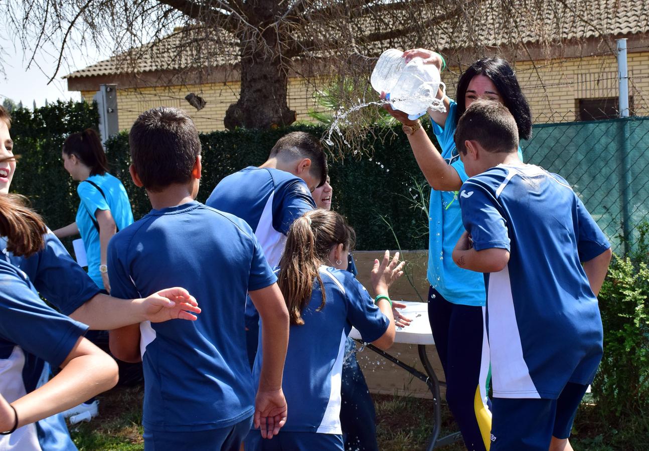 Salida de la carrera del Maristas en Logroño