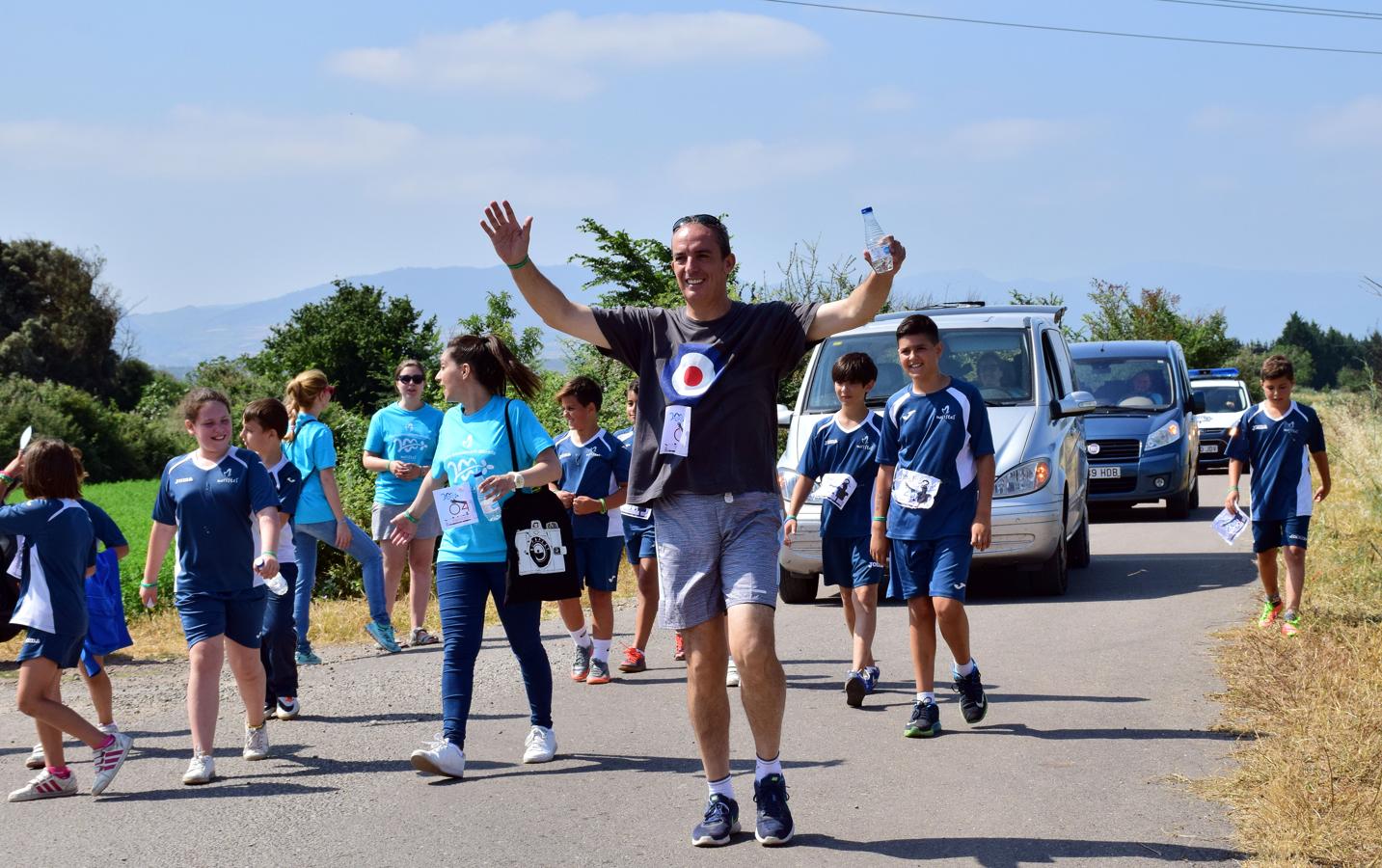 Salida de la carrera del Maristas en Logroño