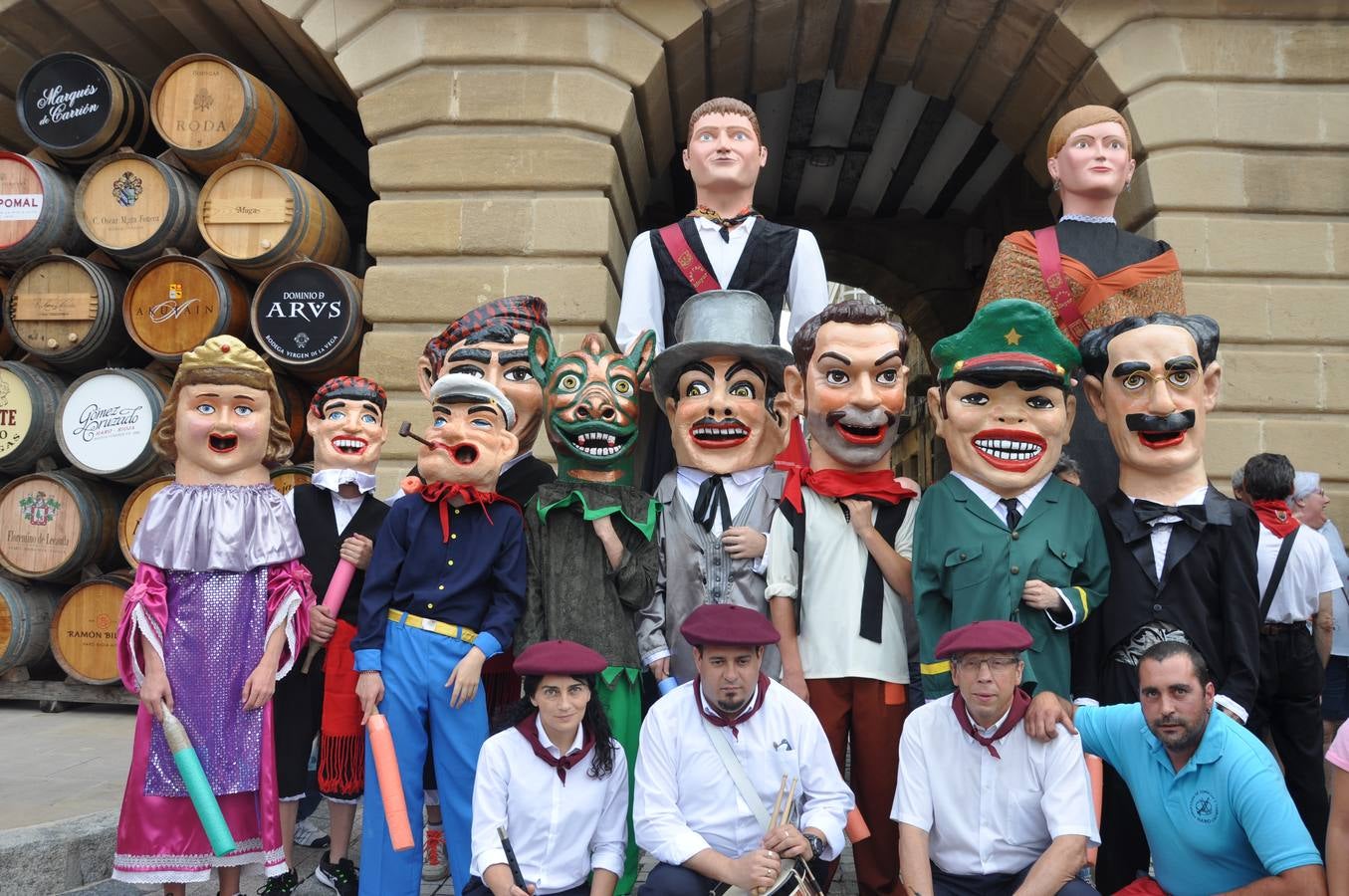 San Juan, San Felices y San Pedro en Haro