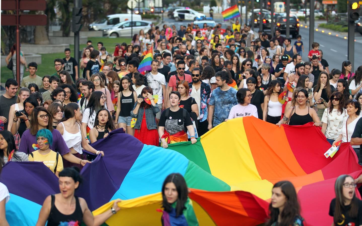 Manifestación del orgullo LGTBi en Logroño