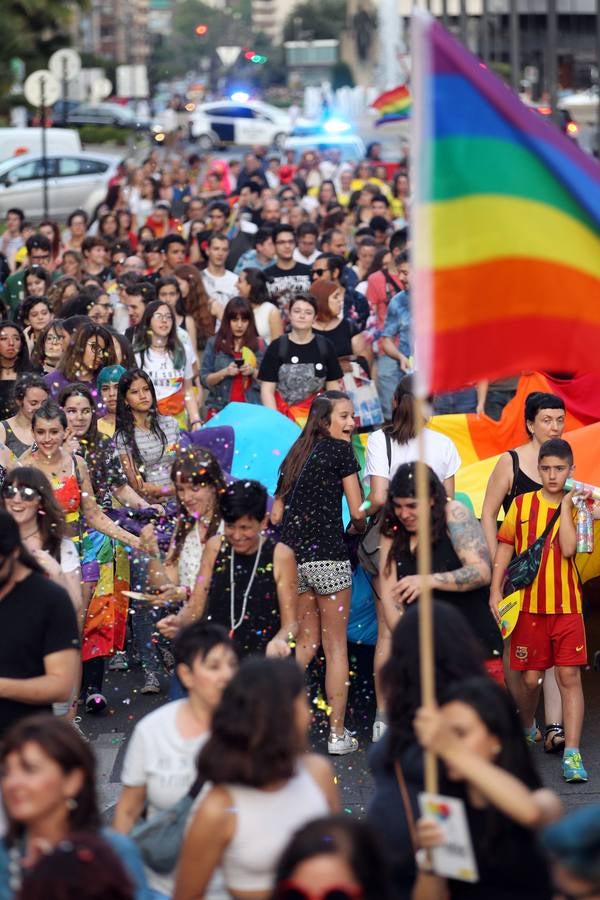 Manifestación del orgullo LGTBi en Logroño