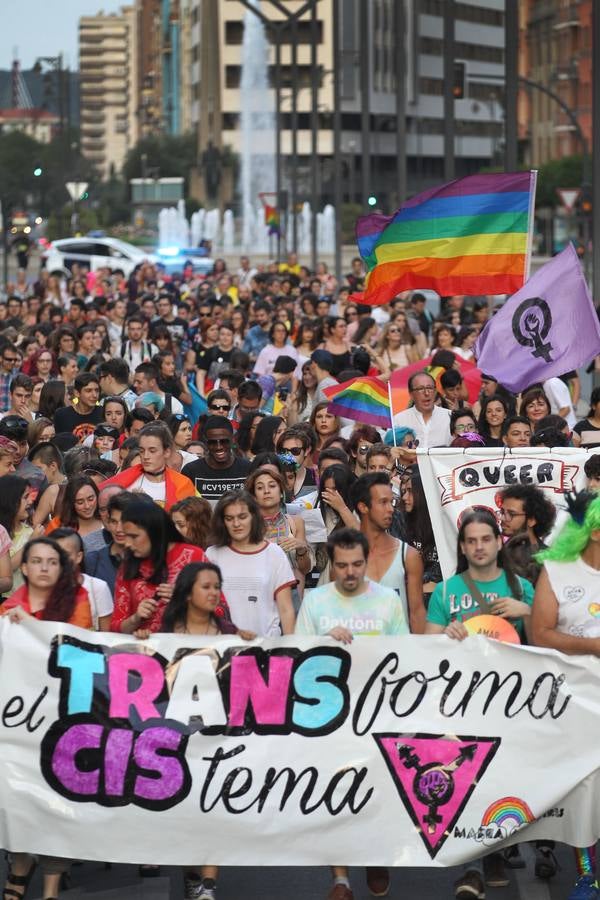 Manifestación del orgullo LGTBi en Logroño