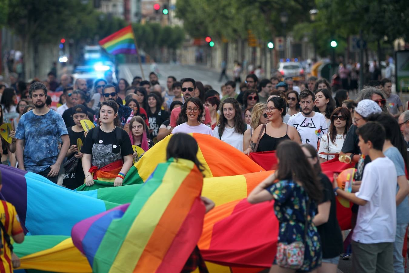 Manifestación del orgullo LGTBi en Logroño