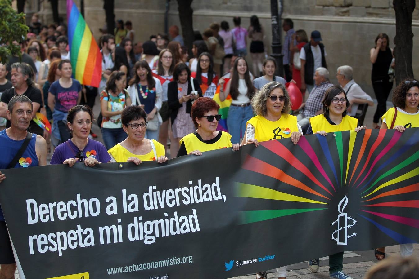 Manifestación del orgullo LGTBi en Logroño