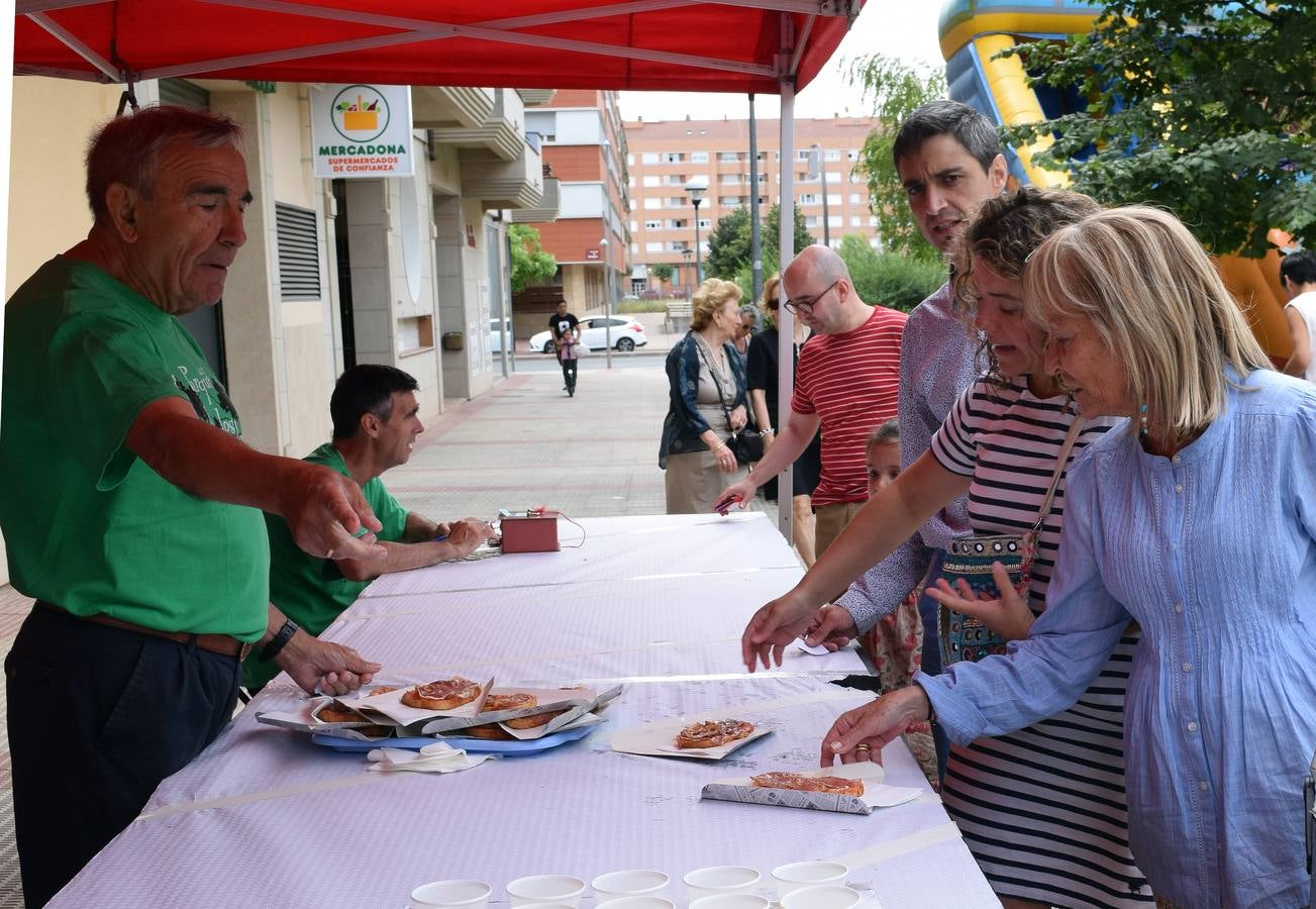 Fiesta en el parque de los Enamorados