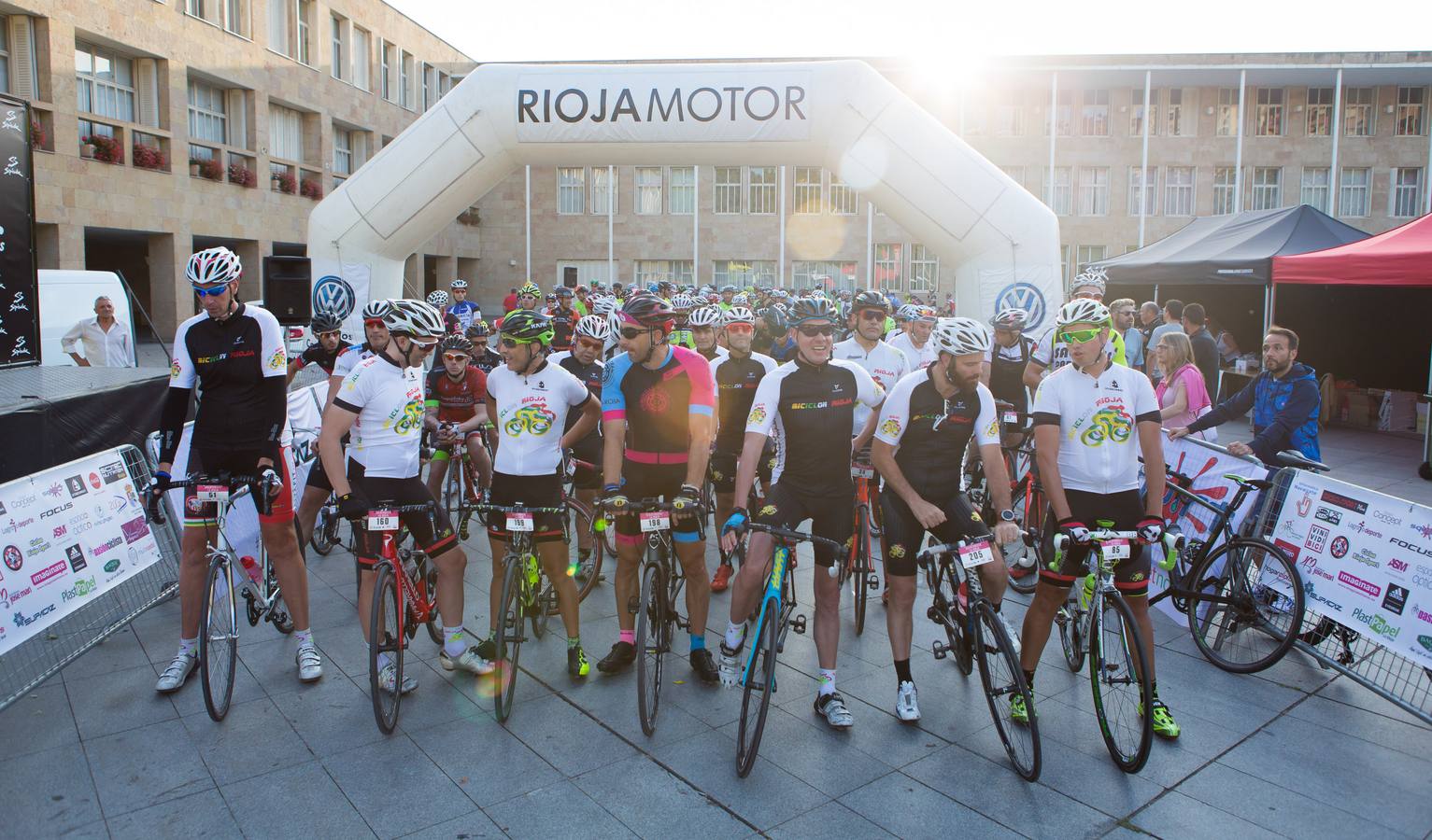 Primera marcha cicloturista de La Rioja