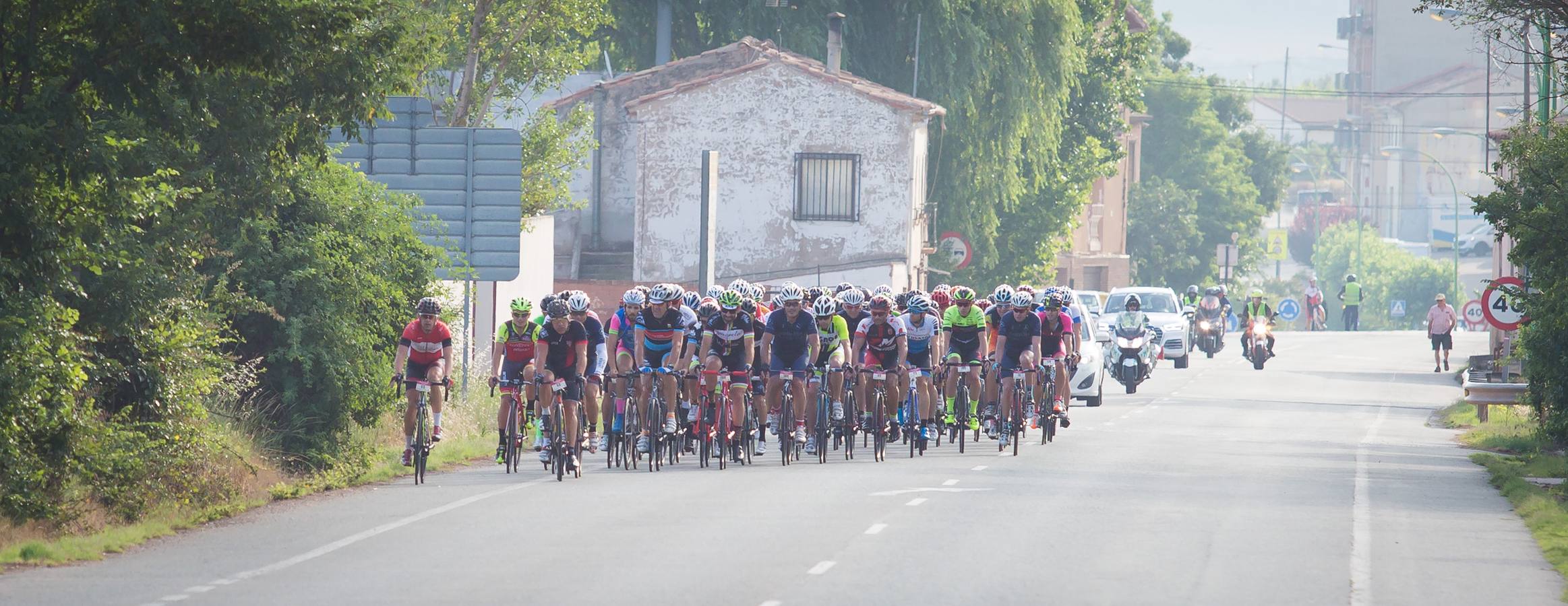 Primera marcha cicloturista de La Rioja