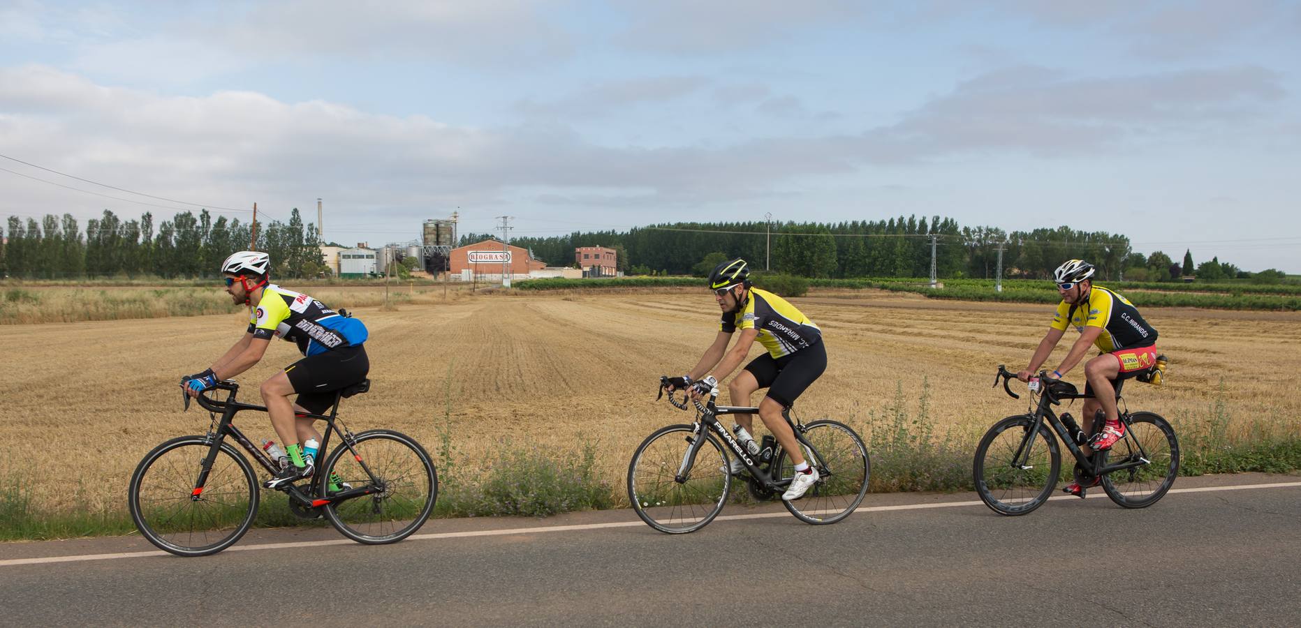 Primera marcha cicloturista de La Rioja