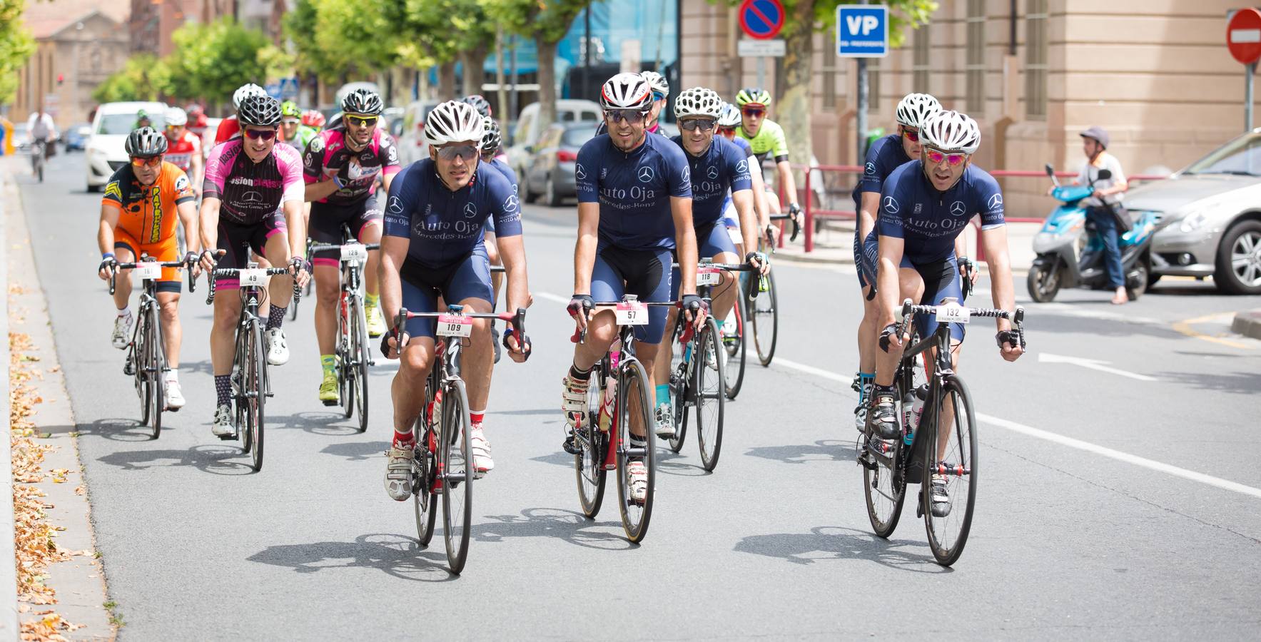 Primera marcha cicloturista de La Rioja